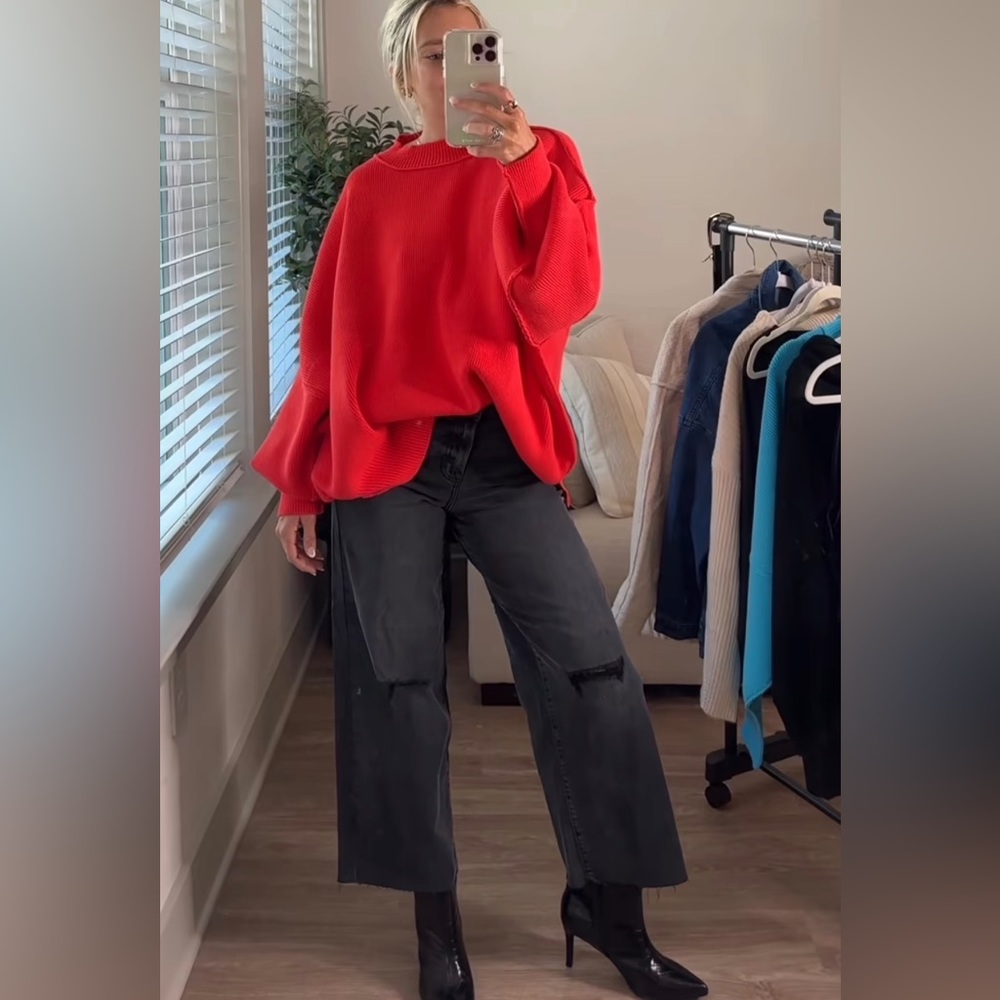 Vici wide leg black jeans